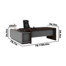 Elmore · Modern L-Shaped Executive Desk