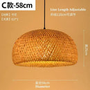 Tiered golden lattice decorbites bamboo chandelier dining room light