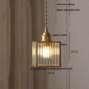 Tiffany green & cream stained glass led pendant lamp dining room