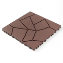 Deck Tiles Ramp Edge for Interlocking PP Flooring | DECKO Lite (12" x 2.36" x 0.78") - High End Polypropylene | 100% Recyclable