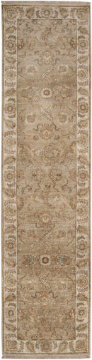 Vilonia Traditional Brown Area Rug