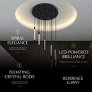 Tinara Staircase Chandelier