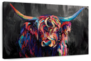 Highland Cow Acrylic Wall Art