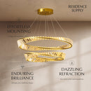 Tiwa 2-Tier Chandelier