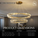 Tiwa 2-Tier Chandelier