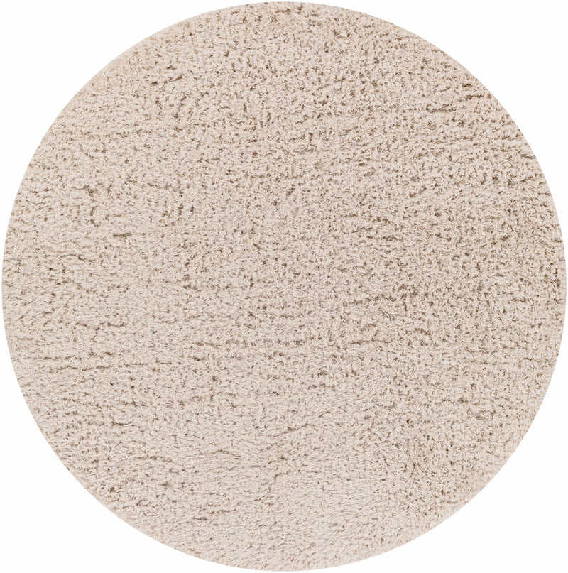 Siari Solid Oatmeal Shag Rug