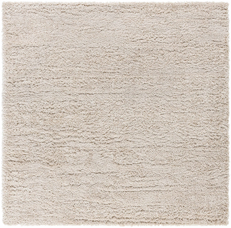 Siari Solid Oatmeal Shag Rug