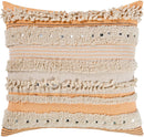 Hoonhorst Beige Pillow Cover