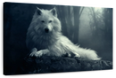 Simple Wolf Wall Art