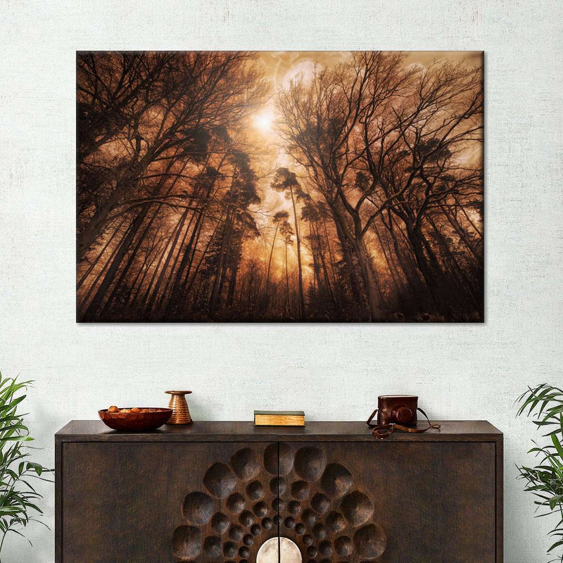 Forest Fire Wall Art