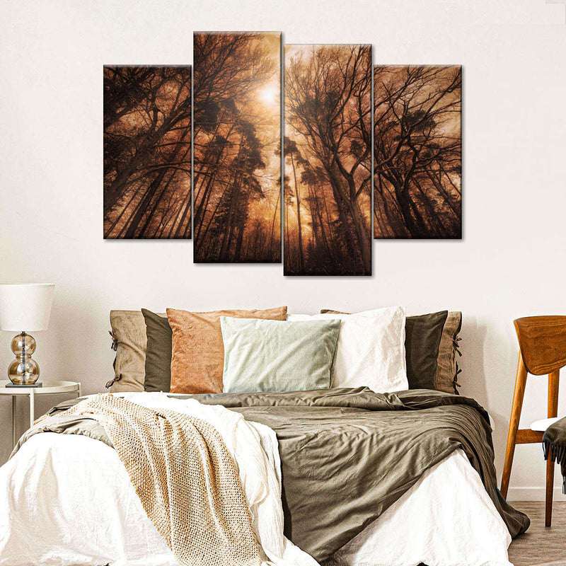 Forest Fire Wall Art