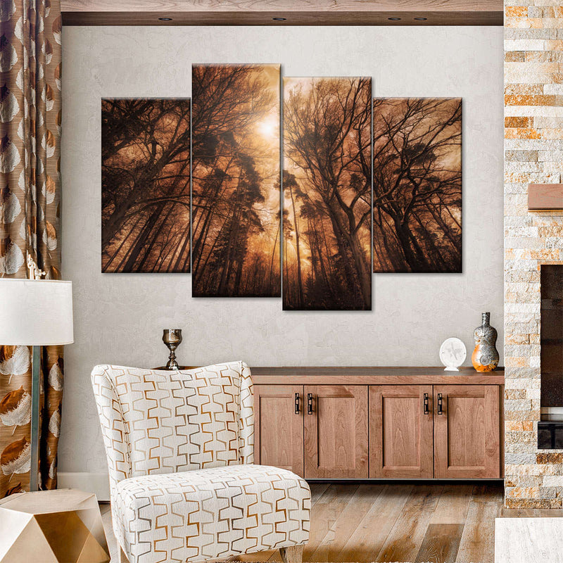 Forest Fire Wall Art