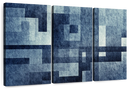Creative Blue Abstract Wall Art