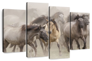 Wild Horse Stampede Wall Art