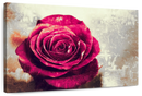 Textured Grunge Rose Wall Art