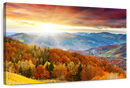 Mountain With Trees Wall Art
