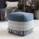 Pyhra Bright Blue Pouf