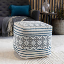 Raasdorf Cream Pouf