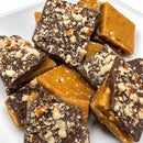 IN-STORE PICKUP ONLY | Homemade Milk Chocolate Toffee | 8 oz | Multiple Nut Options | Barb's Buttery Toffee