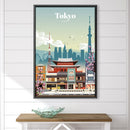 Tokyo BLUE Canvas - Studio 324