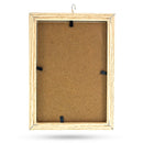 Heart-Shaped Hanging Photo Picture Frame and Black Metal Ornament Stand 9.75 Inches