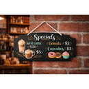 Blackboard, Erasable Hanging Chalkboard- Sign Display Board 12 Inch Wide