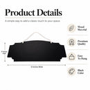 Blackboard, Erasable Hanging Chalkboard- Sign Display Board 12 Inch Wide