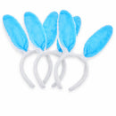 Blue Bunny Ear Headbands Set of 3 Easter Costume Accessories
