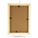 Heart-Shaped Hanging Photo Picture Frame and Black Metal Ornament Stand 9.75 Inches