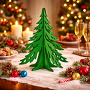 Wooden Christmas Tree Craft Kit DIY Painting Kit with Paints and Brush 13 Inches