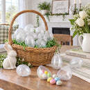 Set of 24 Glow in the Dark Easter Eggs Fillable Plastic Eggs for Nighttime Egg Hunt Fun 2.25 Inches