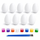 Easter Egg Decorating Set 9 Blank Plastic Eggs for Spring Decor