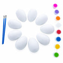 Easter Egg Decorating Set 9 Blank Plastic Eggs for Spring Decor