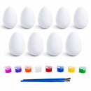 Easter Egg Decorating Set 9 Blank Plastic Eggs for Spring Decor