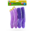 Set of 46 Purple Plastic Eggs, 1 White Egg + 1 Golden Easter Egg