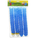 Set of 46 Blue Plastic Eggs, 1 White Egg, and 1 Gilded Golden Easter Egg