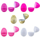 Set of 46 Pink Plastic Eggs, 1 White Egg, and 1 Gleaming Golden Easter Egg