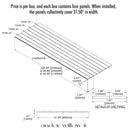 Tongue and Groove Wood Panels