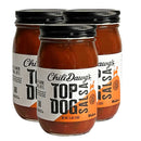 Medium Salsa | Top Dog | Pack of 3 | 15.5 oz | Chili Dawg's Foods of Fire