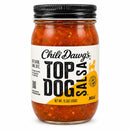 SALE CLOSE DATED | Mild Salsa | Top Dog | 15.5 oz | Chili Dawg's Foods of Fire