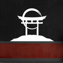 TORII GATE Metal Wall Art