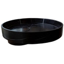 Black Marble Artistic Vessel Sink - Polished 17.5 x 6 Inches