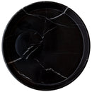 Black Marble Artistic Vessel Sink - Polished 17.5 x 6 Inches