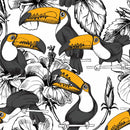 Toucan Birds on a Perch Wallpaper