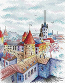 Towers M-524 / SM-524 Counted Cross Stitch Kit