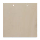 3 Square Unfinished Wooden Shapes Craft Cutouts DIY Unpainted 3D Plaque 6 Inches