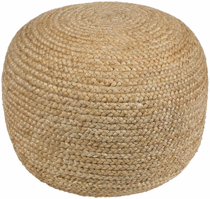 Kaumakani Jute Pouf