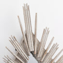 Traditioanl Wood Rhombus Mirror Wall Decor