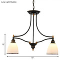 Traditional black & gold pendant light dining room 110v-120v