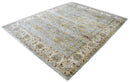 Traditional Handcrafted Hand Spun New Zealand Wool 8' by 10' Area Rug |The Rug Decor |  TRD719810